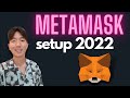 Metamask Crypto Wallet Setup Tutorial - 2022 (Browser Extension)