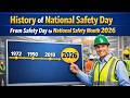 History of National Safety Day | From Safety Day to National Safety Month 2026
