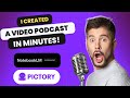 Notebook LM - Create Video Podcasts in Minutes! With Pictory AI