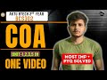 Complete COA in One Video | COA Imp Topics \u0026 PYQ Solutions | Unit-1,2,3,5 | Aktu COA Exams | BCS302