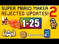 THE COMPLETE SERIES: Mario Maker 2 Rejected Updates, Videos #1-25!