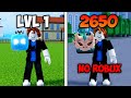 Noob To Max Level With No Robux