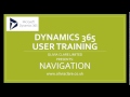 Microsoft Dynamics 365 Navigation