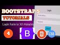 bootstrap 5 tutorial for beginners | Bootstrap 5 Crash Course | bootstrap tutorial