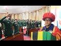 Dkt. Stergomena Tax Afunga Mafunzo ya  Ukamanda na Unadhimu, Ulinzi na Usalama