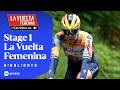 EXPLOSIVE VICTORY 🔥 | La Vuelta Femenina 2026 Stage 1 Race Highlights | TNT Sports Cycling