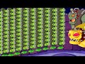 99 Gargantuar vs 99 Gatling Pea vs Dr. Zomboss Epic PvZ