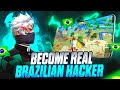 I Became H@CKER 🥵 in Brazil 🇧🇷 Server - Garena free fire