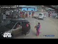 പെട്രോൾ പമ്പിലേക്ക് കാറിടിച്ചുകയറി... വൻദുരന്തം ഒഴിവായത് തലനാരിഴയ്ക്ക്...