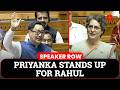 War of Words in Lok Sabha as Priyanka Counters Rijiju’s Attack on Rahul | Speaker Row Debate