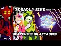 7 DEADLY SINS + GOD reacts to HEAVEN BEING ATTACKED  🛎️😈Gacha 2 Hazbin Hotel Prime #hazbinhotel2 