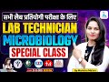 Microbiology MCQ's + Theory LIVE | Lab Technician Exam में क्या आएगा? | By Manisha Ma'am
