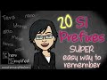 SUPER EASY way to remember 20 SI Prefixes | Easy way to remember SI Exponent- Dr K