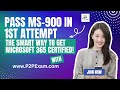 How to Pass the MS-900 Certification Exam | Microsoft 365 Fundamentals Made Easy!