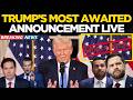 Donald Trump LIVE | Trump's Final Ultimatum To Iran | Donald Trump's Big Announcement | US-Iran War