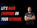 hacking every device on local networks - bettercap tutorial (Linux)