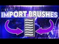 How to EASILY IMPORT BRUSHES into Photopea!