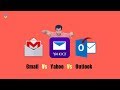 Gmail Vs Yahoo Vs Outlook Mail Services !! Which mail is Best ! Gabby Fellow !