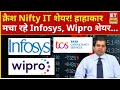 Infosys, Wipro और TCS समेत IT Stocks से बना बाजार का Black Friday! | IT Stocks Crash explainer