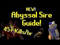 NEW Abyssal Sire Guide (45+ KPH!) - OSRS Post Update Strategy