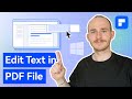 How to Edit Text in PDF File in Windows 10