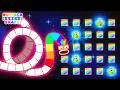 Pattern Palace | Numberblocks Snake 100 in the Hardest Maze Mayhem