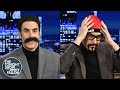 Sacha Baron Cohen Moderates a Debate Between Trump and Harris as Borat and Ali G | The Tonight Show