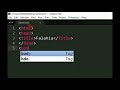 How to create basic webpage with Sublime Text3