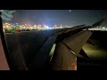 British Airways Airbus A350-1000 Hard Night Landing at Las Vegas
