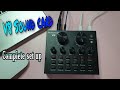 How to use V8 Sound Card | Complete set up and Sound Test