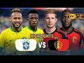 🔴 HIGHLIGHTS Brazil vs Belgium | The Tactical Masterclass that Stunned the Five-Time Champions