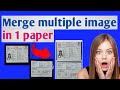How to Merge 2 Pictures into 1 Picture -2023 | (Scan Yourself and combine citizenship)
