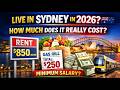How Much Money Do You Need to Live in Sydney in 2026? | Full Cost Breakdown