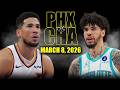 Phoenix Suns vs Charlotte Hornets Full Game Highlights – March 8, 2026 | NBA Season