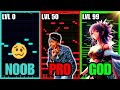 3 Levels of Melodies - NOOB vs PRO vs GODDESS