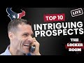 Top 10 Most INTRIGUING NFL Draft Prospects For Texans After Free Agent Signings!