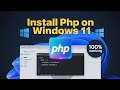 How to Install PHP on Windows 11 (2025) | Complete Setup for Beginners