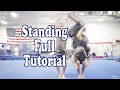 Standing Full Tutorial (Back Flip With 360 Twist)