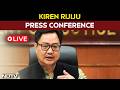 Kiren Rijiju LIVE | Rijiju Holds Press Conference | Delimitation | Mahila Aarakshan Adhiniyam Bill