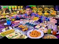 80+ Items Unlimited 😍 India's BIGGEST Live Grill Buffet | Street Food India
