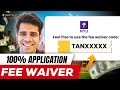 University Application Fee Waiver Codes - Spring/Fall 2026