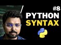 8. Python syntax | Python for Beginners (Full Course) in Hindi