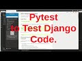 Setting up pytest in my django project