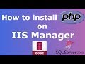 How to install PHP on IIS Manager