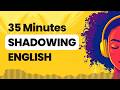 Improve Your English Listening by Shadowing Conversational Sentences (Past, Present, Future)