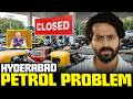 🚨 BREAKING 🚨 HYDERABAD Petrol bunk Closed ?🔒😨| PETROL crisis BEGINS 🤯| Aye Jude ✊