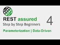 REST Assured API testing Beginner Tutorial | Part 4 - Parameterization and Data-Driven Testing