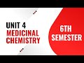 Antifungal Agents | Sulphonamides | Unit 4 Medicinal Chemistry 6th Semester