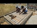 Construction Techniques of SepticTank Manual Slab Reinforcement|Septic tank Concrete