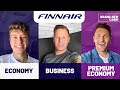 NEW REVOLUTIONARY BUSINESS CLASS | FINNAIR Economy vs Premium vs Business Class Battle